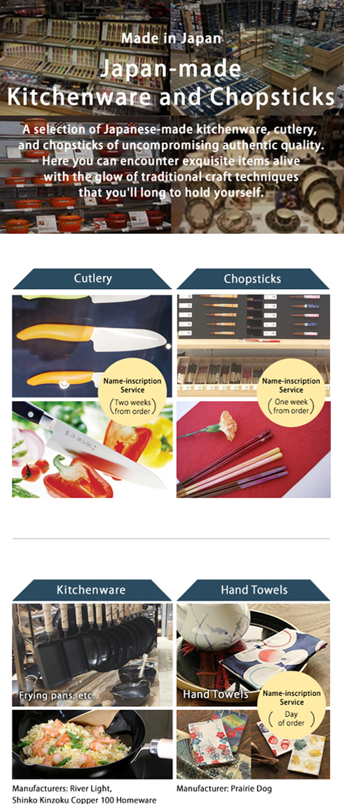 KITCHENWARE AND CHOPSTICKS