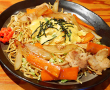 Vegetable Fried Noodles “Hekinan Yakisoba”