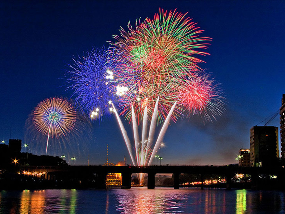 冈崎城下家康公夏日祭焰火大会