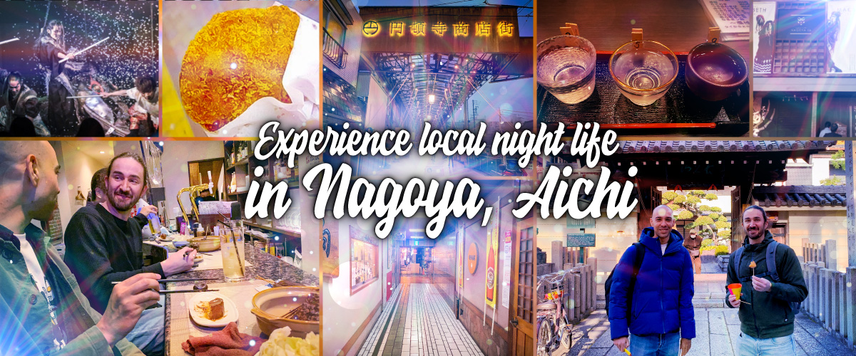 Explore deep areas of Nagoya, as you hop through uniquely curated bars.