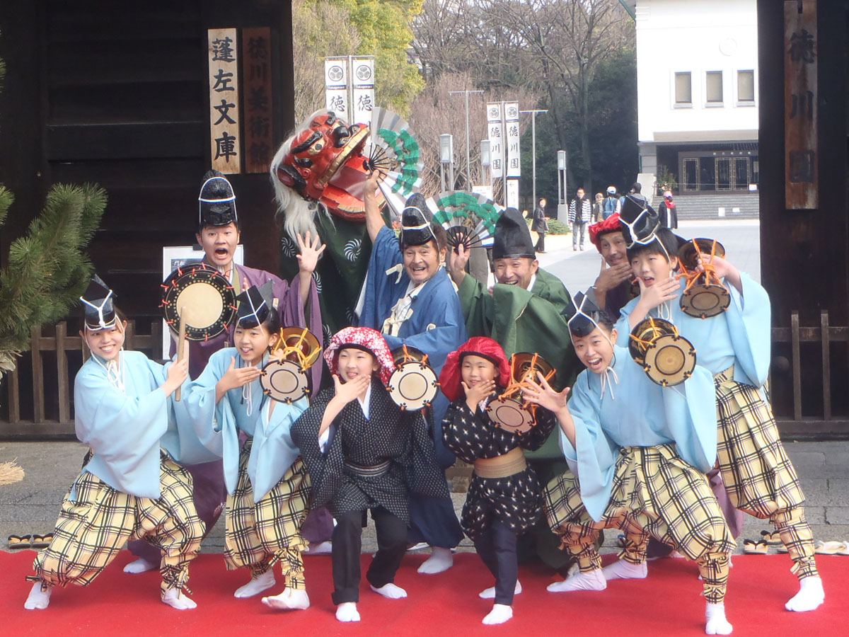 賀松　德川園的新年