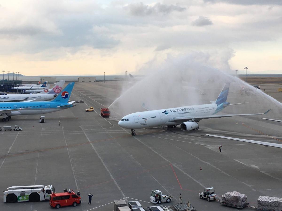 Sejak 23 Maret 2019, Garuda Indonesia terbang langsung Jakarta - Nagoya.