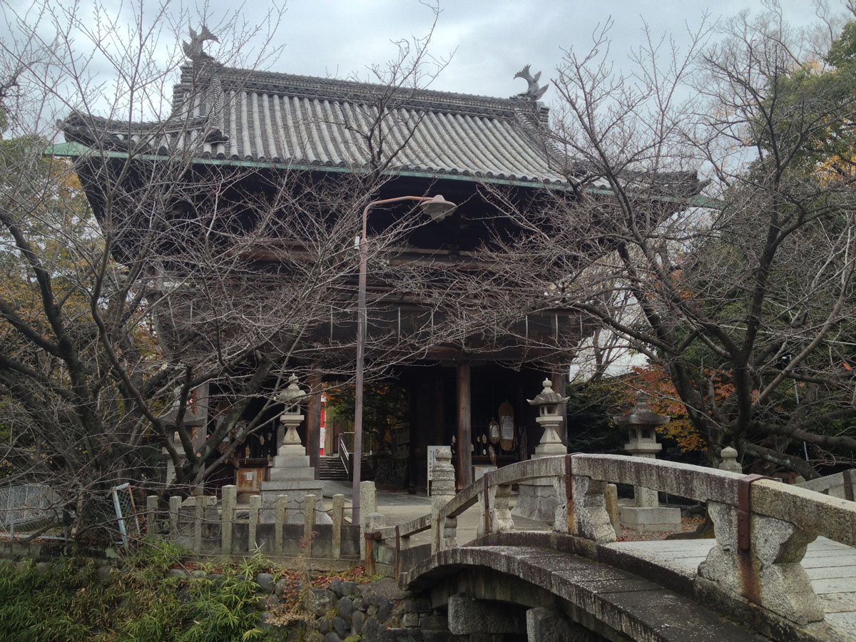 笠寺観音　節分会（豆まき祈祷）山門