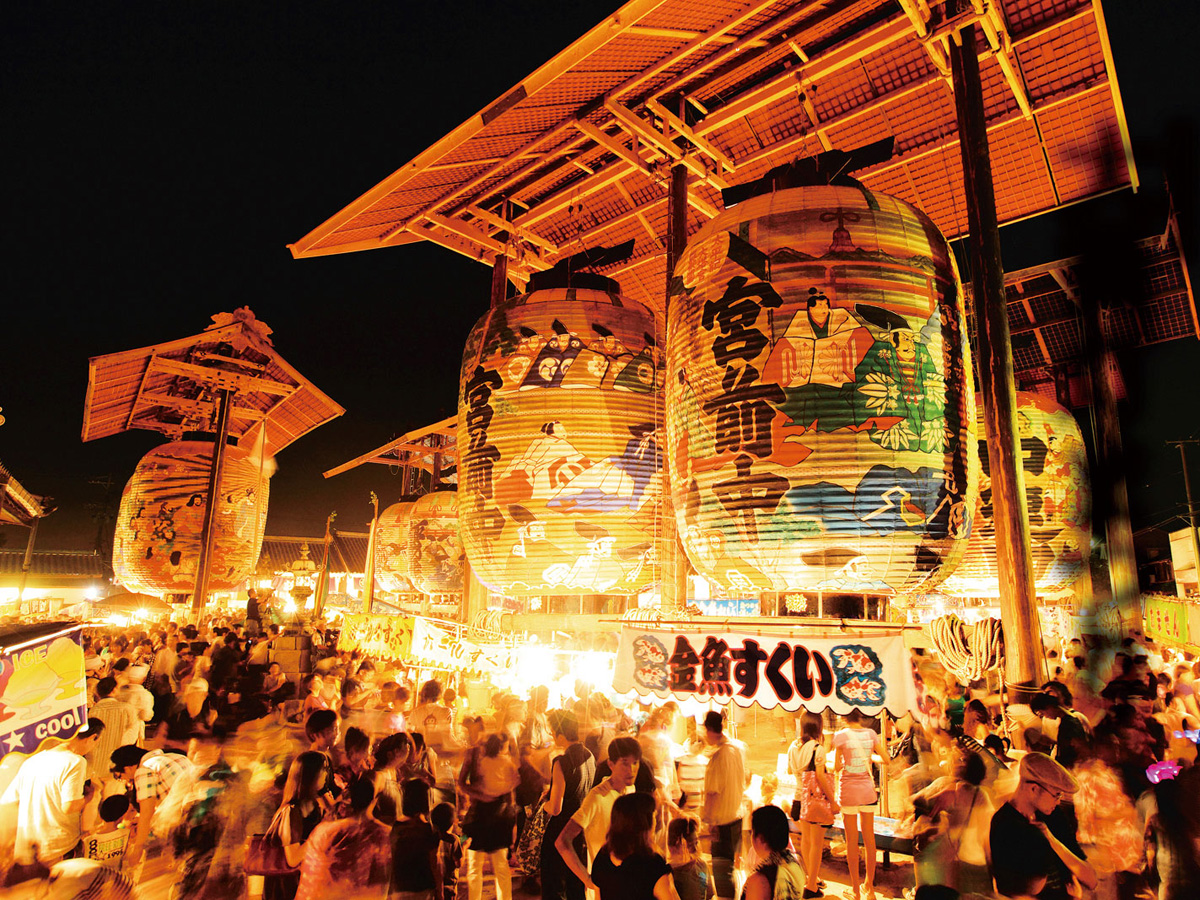 미카와 잇시키 대제등 축제
