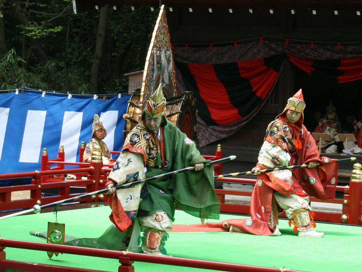 熱田神宮,舞楽神事