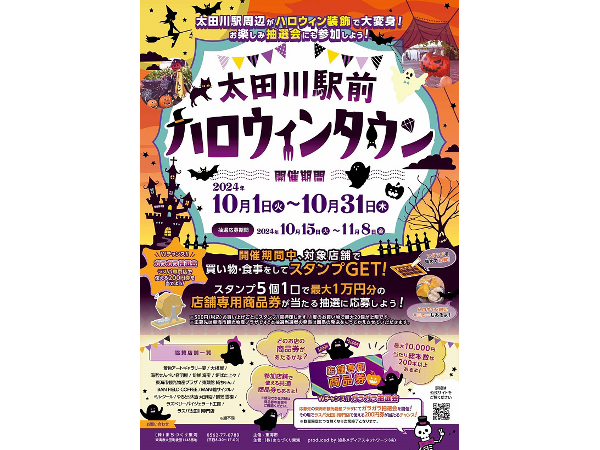 太田川駅前ハロウィンタウン