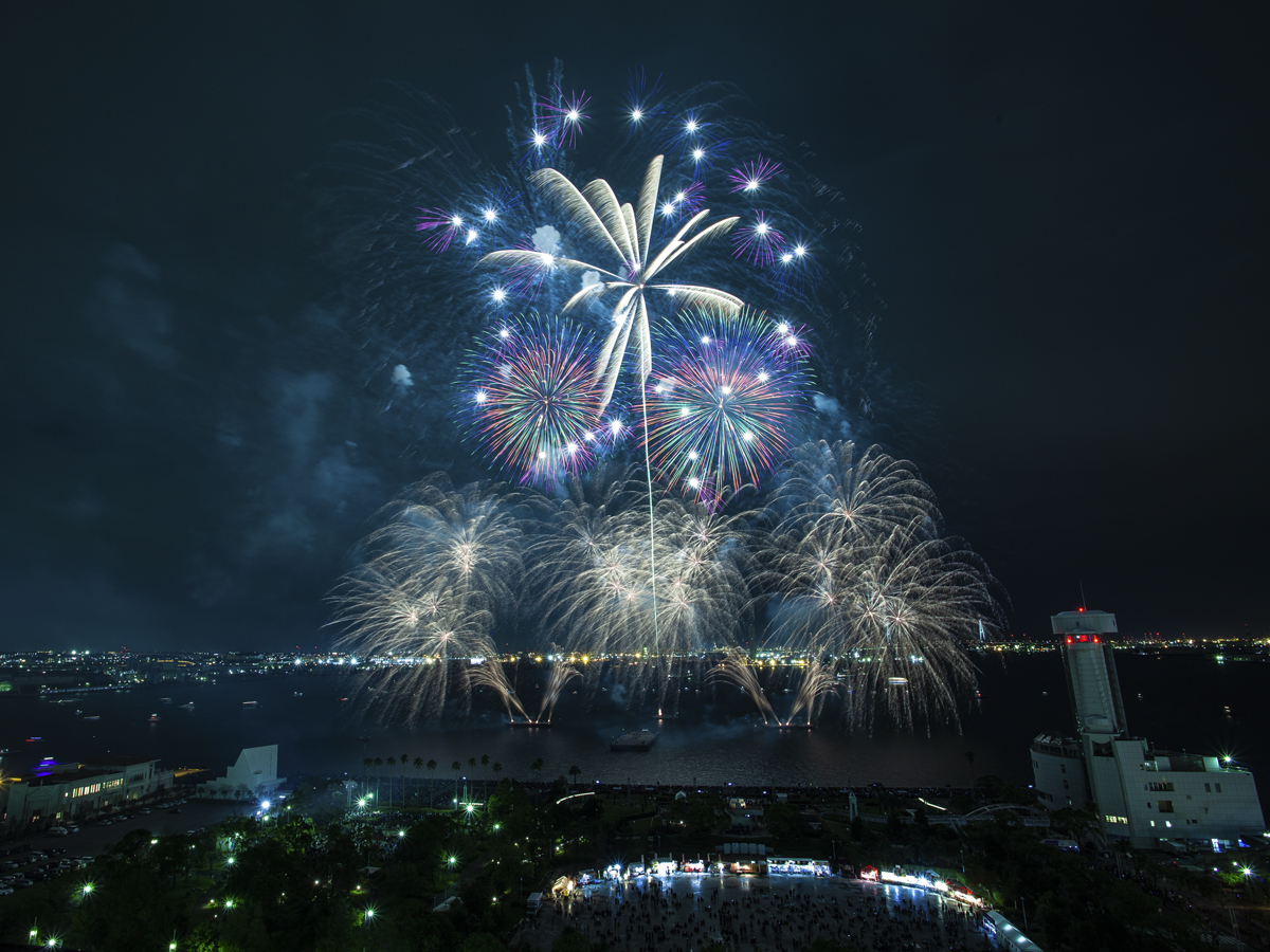 Port of Nagoya Art Fireworks 2024