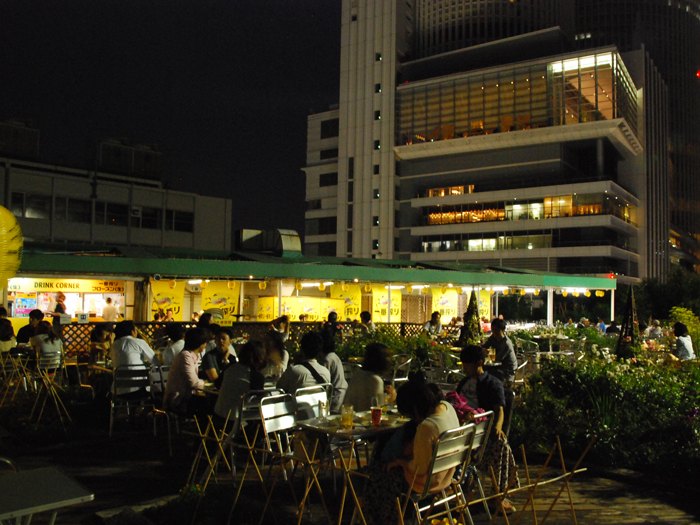 名鐵百貨店本店[本館]屋頂啤酒花園