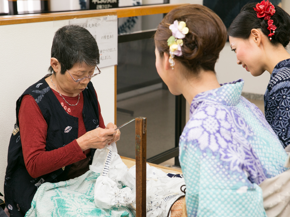 พิพิธภัณฑ์ผ้ามัดย้อมอะริมัตสึ นารุมิ / ภูมิทัศน์ดั้งเดิมของอะริมัตสึ นารุมิ 