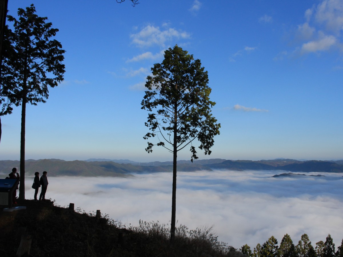 Sea of Clouds at Mt. Oshi (Oshiyama Unkai)