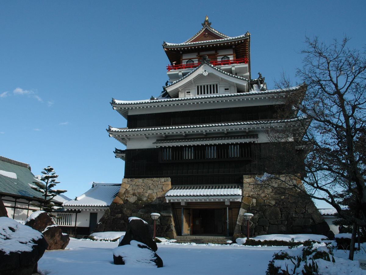 清洲城天主阁观日出