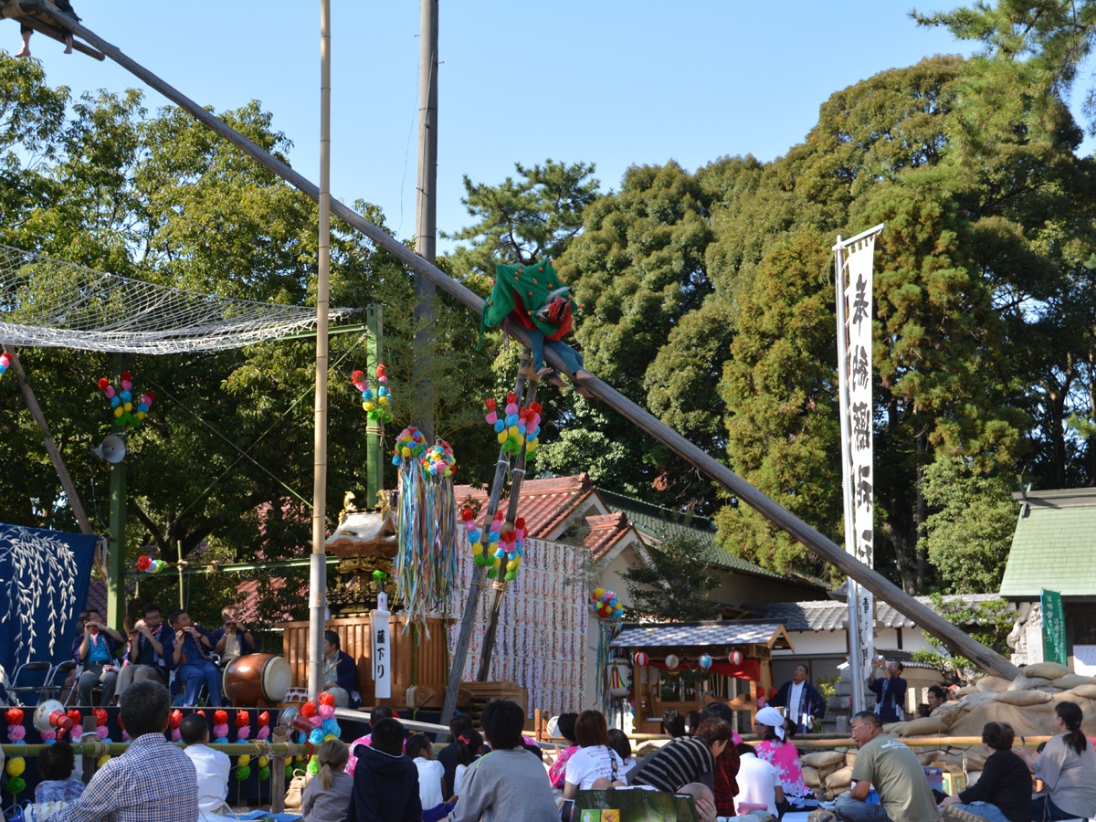 Owaki Lion Ladder Festival