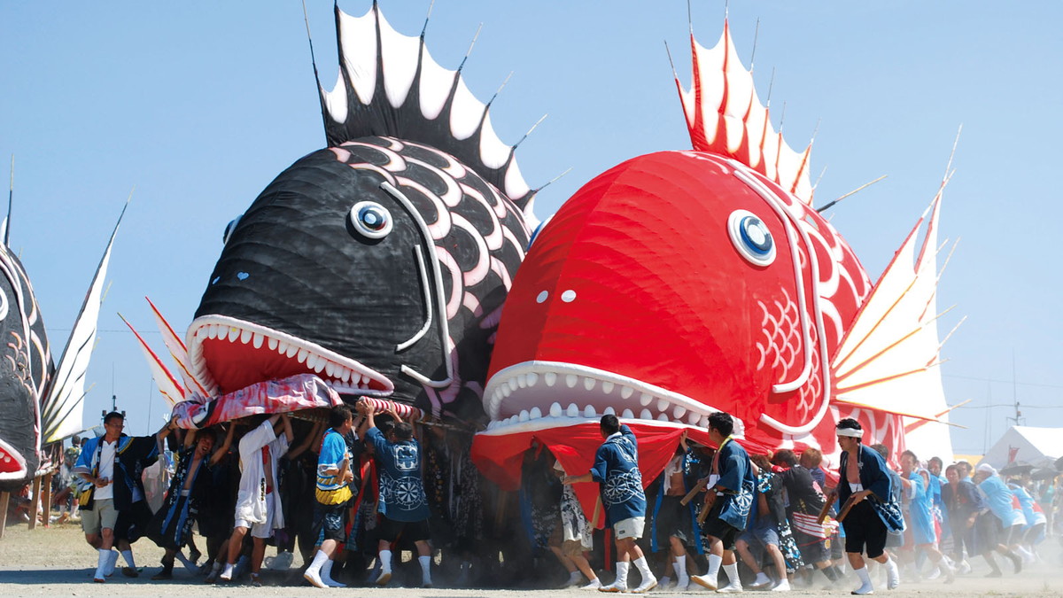 เทศกาลปลาไท โทโยฮามะ (จัดเฉพาะพิธีกรรมทางศาสนาในปี 2023)(โทโยฮามะไท มัตสึริ)