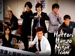 2016 New Hattori Hanzo Ninja Team members 1st public appearance