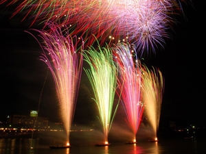 Japan Rhine Summer Festival and Long-Running Fireworks