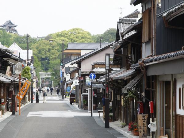 犬山城下町